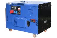 Дизельный генератор TSS SDG 12000EHS3 11,5 кВт 220В/380В 3ф.шумозащитный кожух генераторы - фото