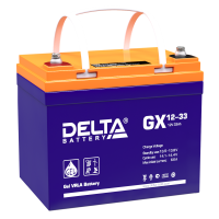 Аккумуляторная батарея Delta GX 12-33 12В - фото