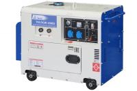 Сварочный дизельный генератор TSS DGW-200ES 5 кВт 220 В 1ф. шумозащитный кожух генераторы - фото