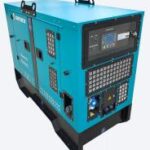 Дизельный генератор GENBOX KBT10M-S-3000 с двигателем Kubota D902 9,6 кВт 9,6 кВа 220 В 3 л/ч кожух генераторы