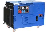 Дизельный генератор TSS SDG 10000EHS3 10 кВт 220В/380В 3ф.шумозащитный кожух генераторы - фото