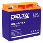 Аккумуляторная батарея Delta HRL 12-18 X 12В