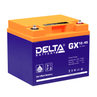 Аккумуляторная батарея Delta GX 12-45 12В - фото Аккумуляторная батарея Delta GX 12-45 12В - фото