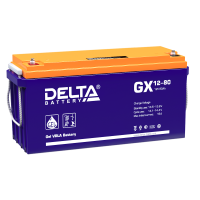 Аккумуляторная батарея Delta GX 12-80 12В - фото