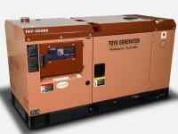 Дизельный генератор TOYO TKV-20SBS 16 кВт 220 В шумозащитный кожух генераторы - фото Дизельный генератор TOYO TKV-20SBS 16 кВт 220 В шумозащитный кожух генераторы - фото