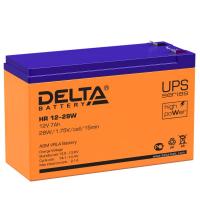 Аккумуляторная батарея Delta HR 12-28 W 12В - фото Аккумуляторная батарея Delta HR 12-28 W 12В - фото
