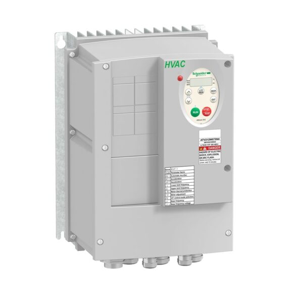 Частотный преобразователь Schneider ATV212WU22N4, 2.2 кВт, 380В, IP55