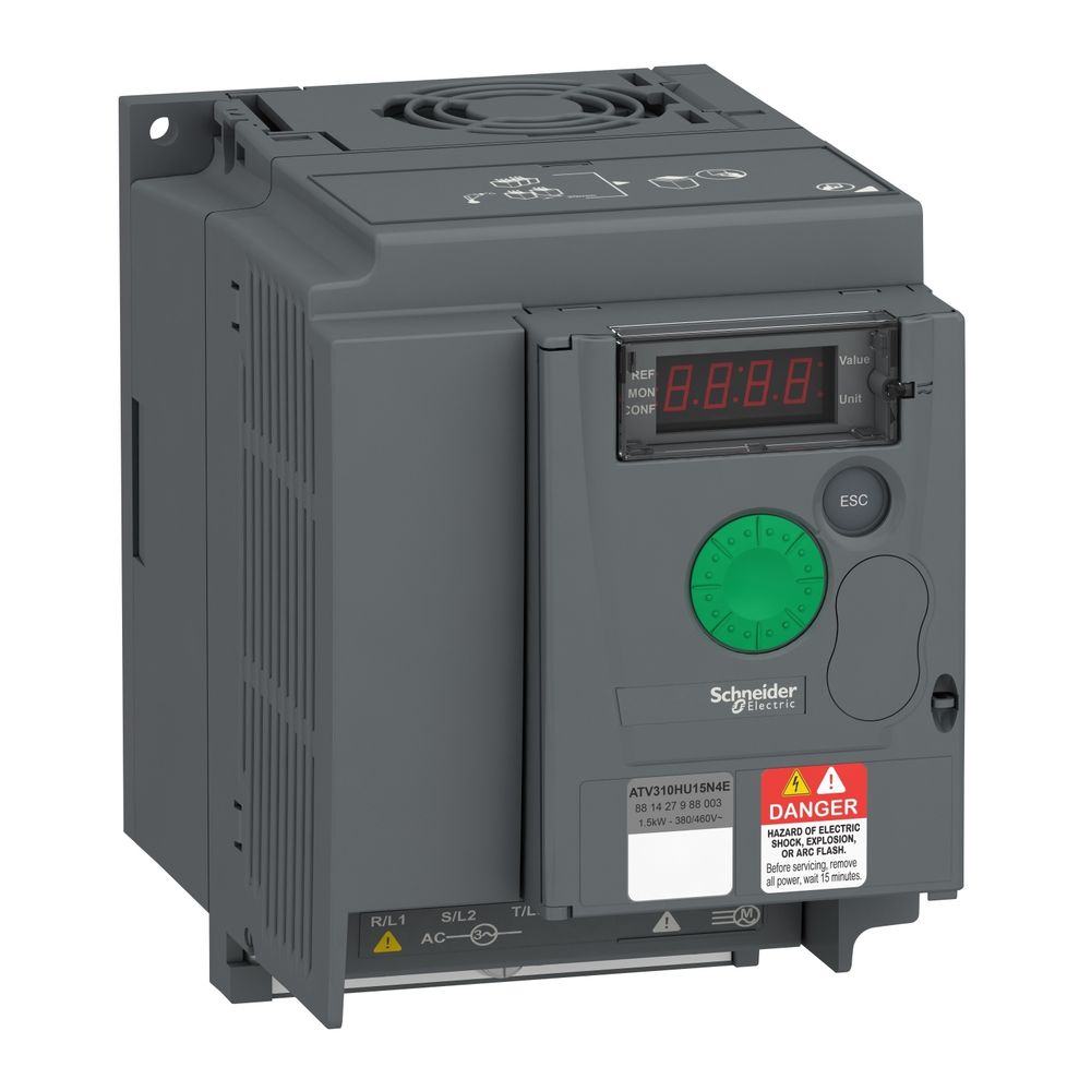 Частотный преобразователь Schneider ATV310HU15N4E, 1.5 кВт, 380В