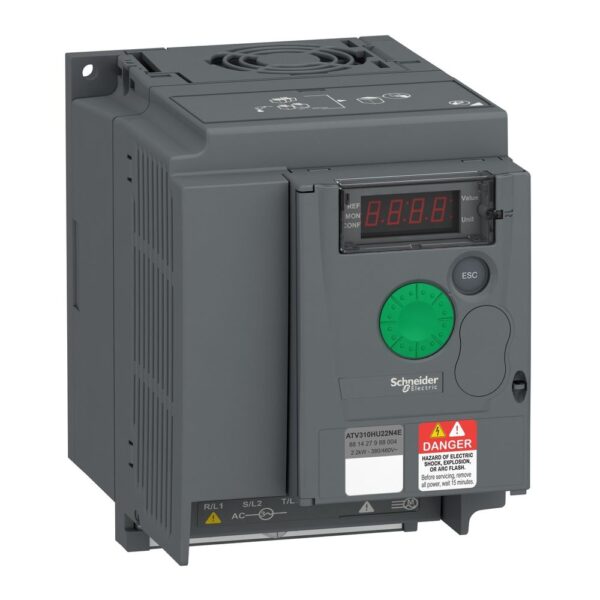 Частотный преобразователь Schneider ATV310HU22N4E, 2.2 кВт, 380В Частотный преобразователь Schneider ATV310HU22N4E, 2.2 кВт, 380В